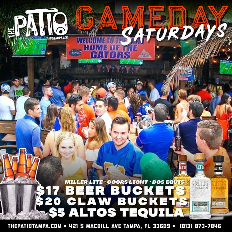 The Patio The Patio - Gameday Saturdays