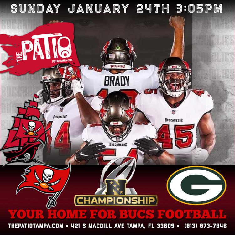 The Patio NFC Championship - Bucs vs Packers - 01.24